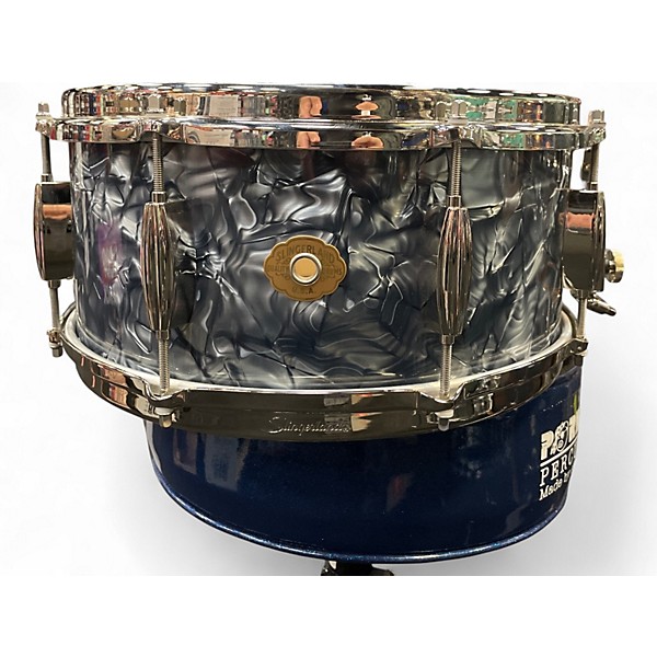 Used Slingerland 14in Radio King Black Diamond Pearl Drum
