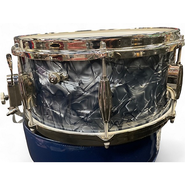 Used Slingerland 14in Radio King Black Diamond Pearl Drum