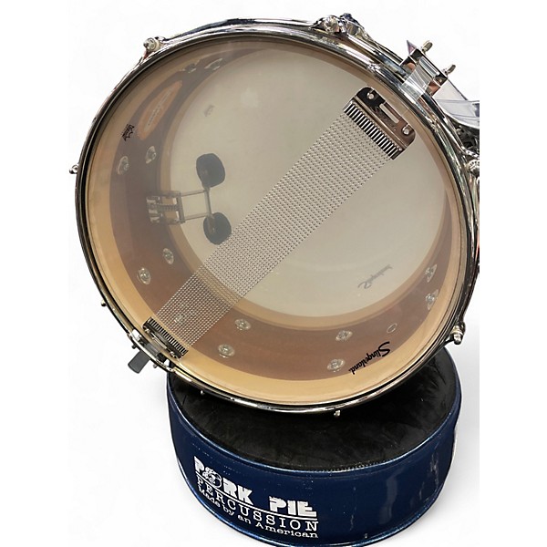 Used Slingerland 14in Radio King Black Diamond Pearl Drum