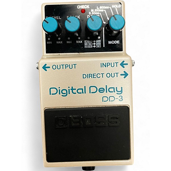 Used BOSS DD3 Digital Delay Effect Pedal