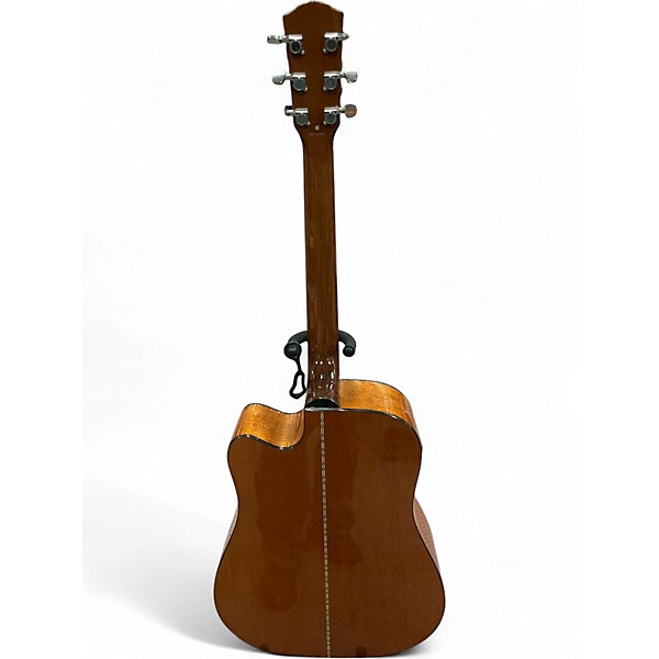 Used Fender Dg20ce Natural Acoustic Electric Guitar