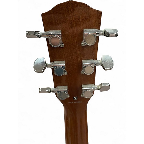 Used Fender Dg20ce Natural Acoustic Electric Guitar