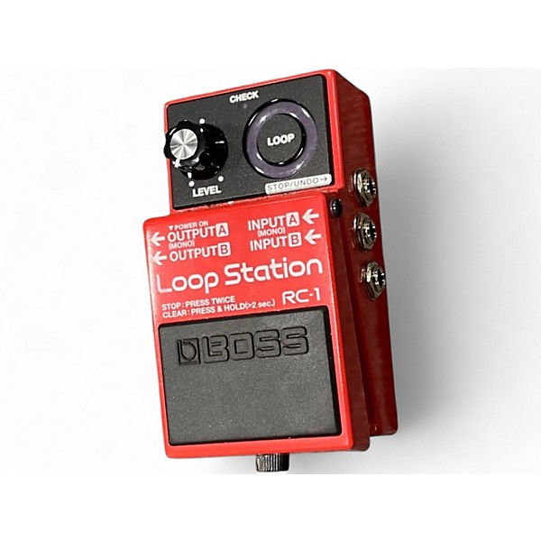 Used BOSS RC1 Loop Station Pedal