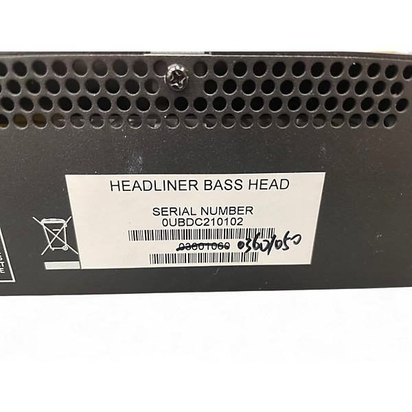 Used Peavey Headliner 600 Bass Amp Head