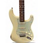 Used Fender Road Worn 1960S Stratocaster Left Handed Olympic White Electric Guitar