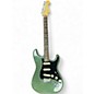 Used Fender American Professional Stratocaster with Rosewood Neck antique olive Solid Body Electric Guitar thumbnail