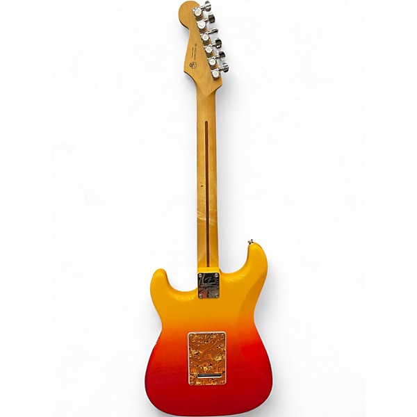 Used Fender Player Plus Stratocaster Tequila Sunrise Solid Body Electric Guitar