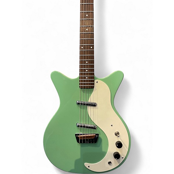 Used Danelectro DC 59 Seafoam Green Solid Body Electric Guitar