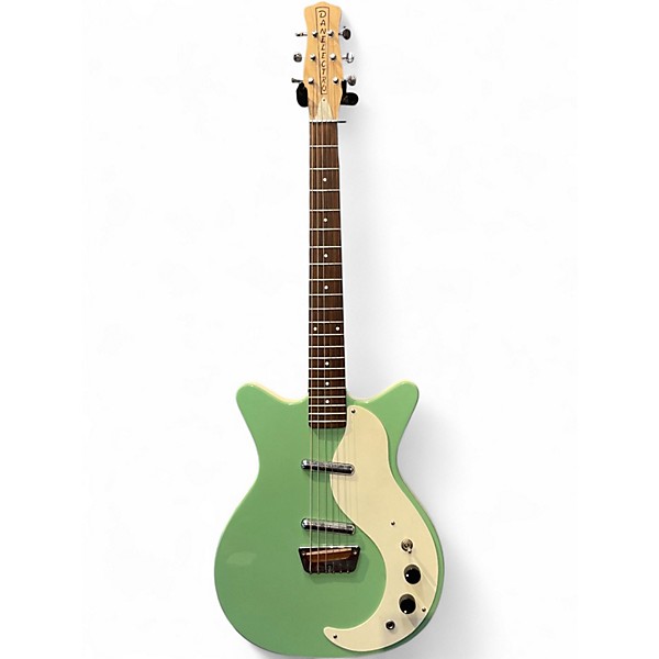 Used Danelectro DC 59 Seafoam Green Solid Body Electric Guitar