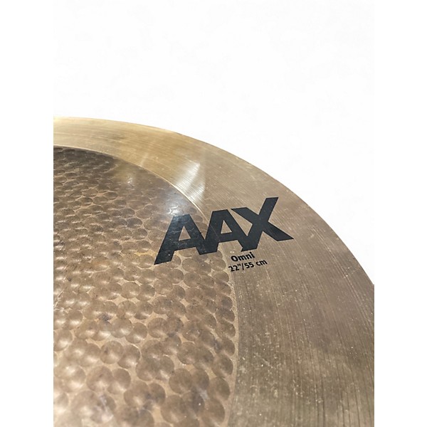 Used SABIAN 22in AAX Omni Ride Cymbal
