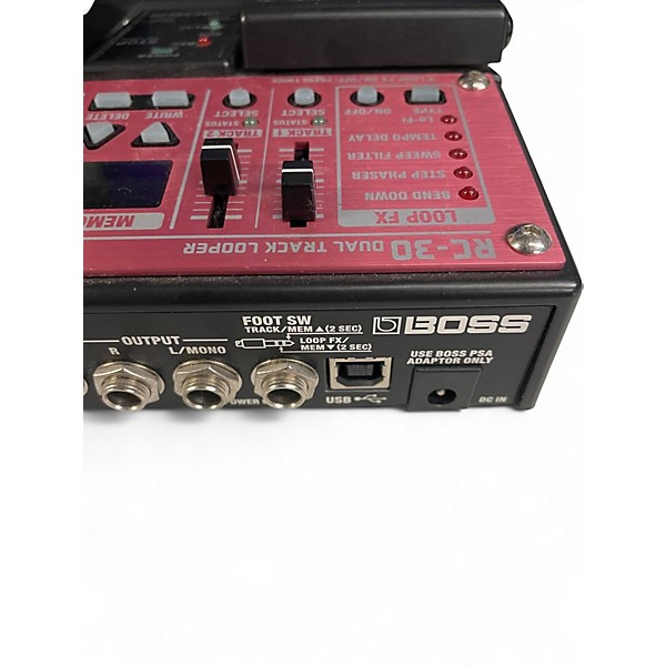 Used BOSS RC30 Loop Station Twin Pedal