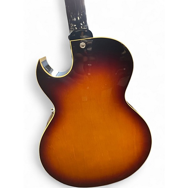 Used Westville Japan ARCHTOP TRIBUTE AT105J Sunburst Hollow Body Electric Guitar