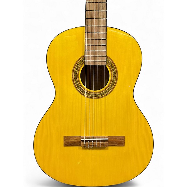 Used Lucero LC100 Natural Classical Acoustic Guitar
