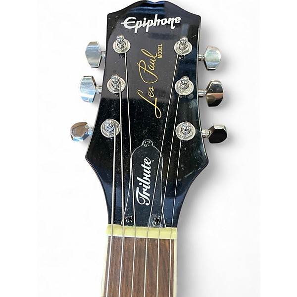 Used Epiphone Les Paul Tribute Heritage Cherry Sunburst Solid Body Electric Guitar