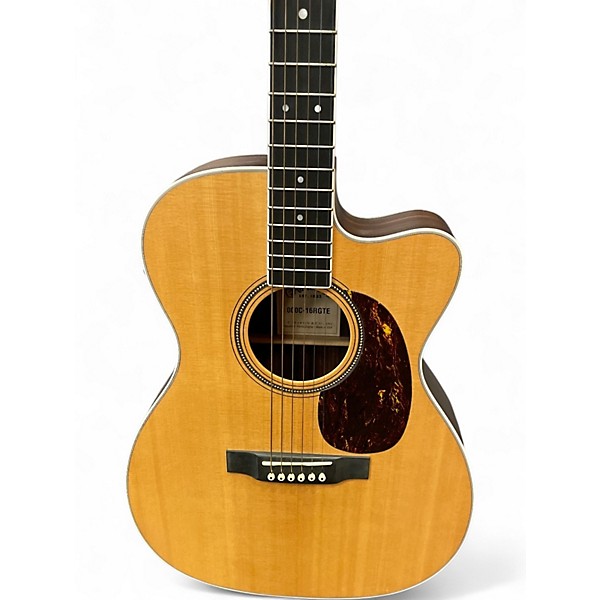 Used Martin 000C16RGTEAURA Natural Acoustic Electric Guitar