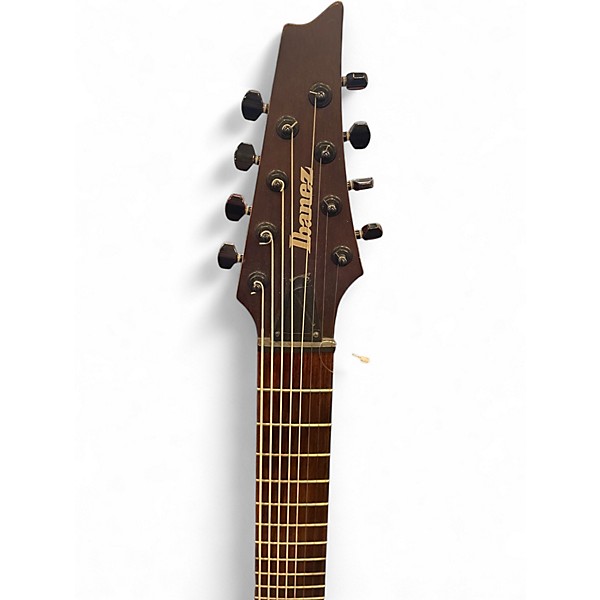 Used Ibanez RGIR28FE Iron Label 8 String Brown Solid Body Electric Guitar