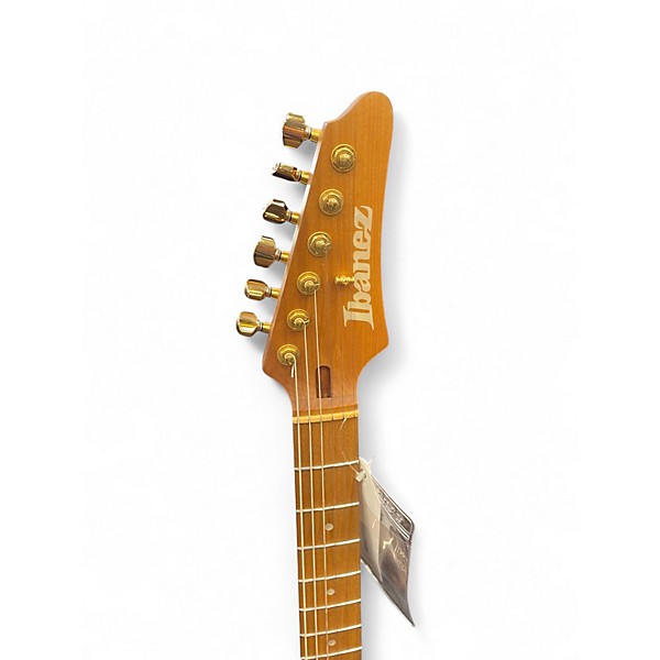Used Ibanez SLM10 Trans Red Solid Body Electric Guitar