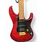 Used Ibanez SLM10 Trans Red Solid Body Electric Guitar