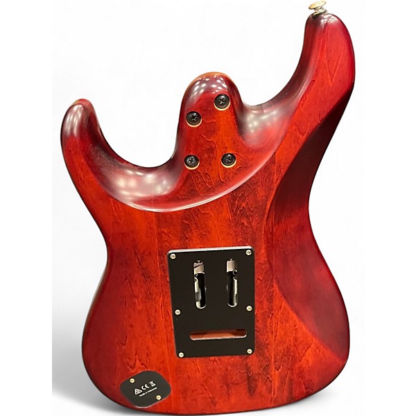 Used Ibanez SLM10 Trans Red Solid Body Electric Guitar