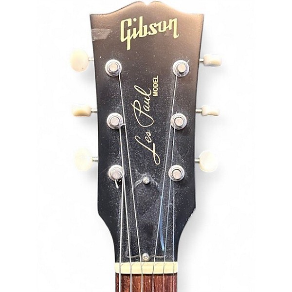 Used 2019 Gibson Les Paul Junior Tribute DC Worn Cherry Solid Body Electric Guitar