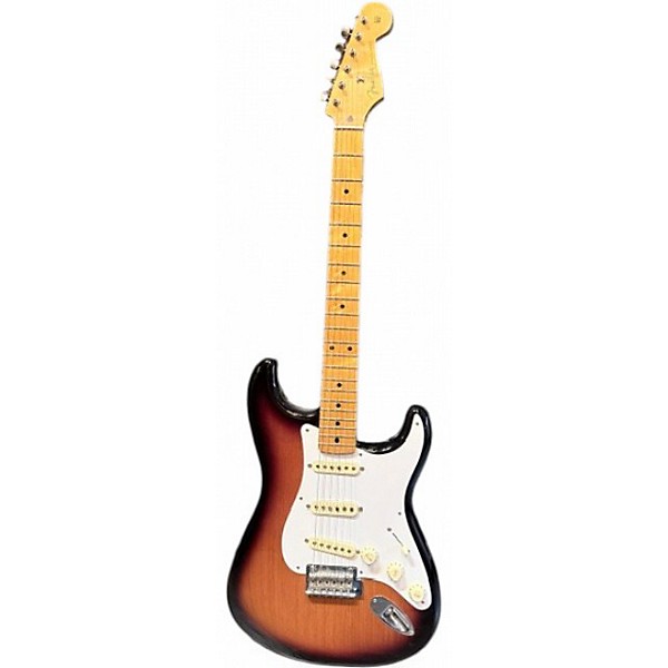 Used 2021 Fender Player Stratocaster Sunburst Solid Body Electric Guitar