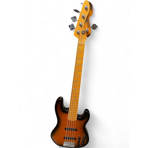 Used Markbass GV 5 Gloxy Val MP Tobacco Burst Electric Bass Guitar