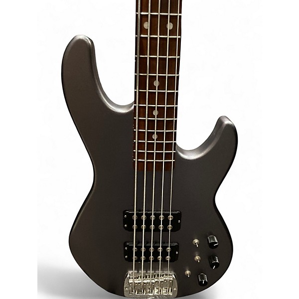 Used G&L USA L2500 5 String Satin Grey Electric Bass Guitar