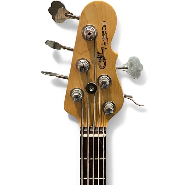 Used G&L USA L2500 5 String Satin Grey Electric Bass Guitar