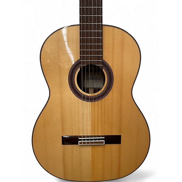 Used Cordoba C7 SP/IN Natural Classical Acoustic Guitar
