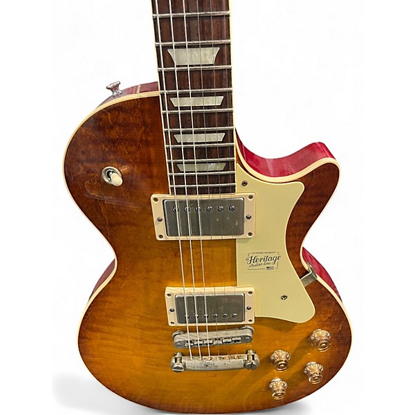 Used The Heritage H150 ARTISAN AGED DIRTY LEMON BURST Solid Body Electric Guitar