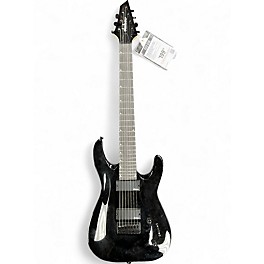 Used Jackson JS22-7 Dinky 7 String Black Solid Body Electric Guitar