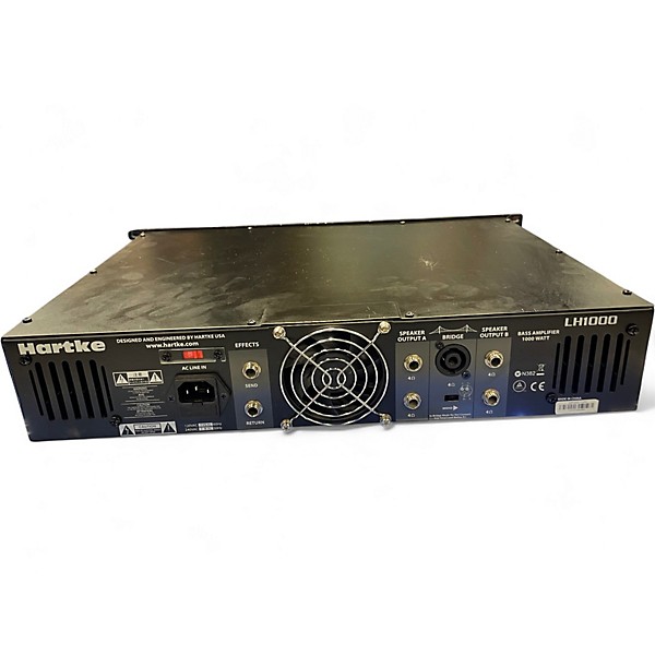 Used Hartke LH-1000 CLASS A VALVE PREAMP Bass Amp Head