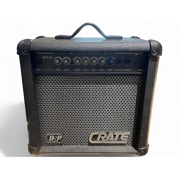 Used Crate GFX15 Guitar Combo Amp