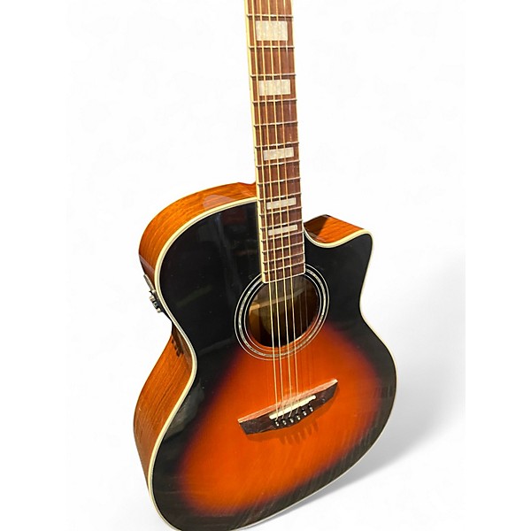 Used D'Angelico Premier Gramercy CS Vintage Sunburst Acoustic Electric Guitar