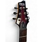 Used Schecter Guitar Research Demon 6 Trans Red Solid Body Electric Guitar