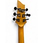 Used Schecter Guitar Research Demon 6 Trans Red Solid Body Electric Guitar