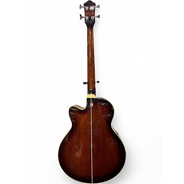 Used Ibanez AEB10DVS1301 2 Tone Sunburst Acoustic Bass Guitar