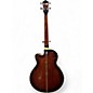 Used Ibanez AEB10DVS1301 2 Tone Sunburst Acoustic Bass Guitar