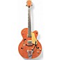 Used 2023 Gretsch Guitars G6120BSNVSMK BRIAN SETZER Orange Hollow Body Electric Guitar thumbnail