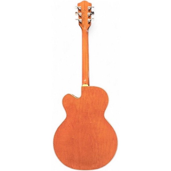 Used 2023 Gretsch Guitars G6120BSNVSMK BRIAN SETZER Orange Hollow Body Electric Guitar