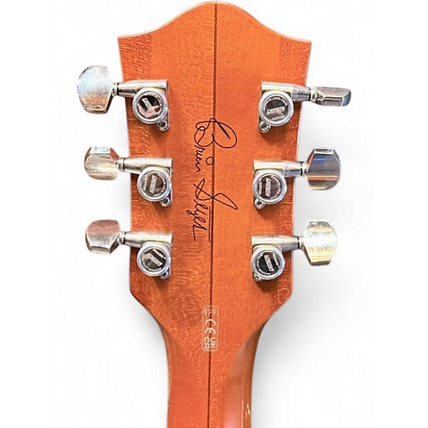 Used 2023 Gretsch Guitars G6120BSNVSMK BRIAN SETZER Orange Hollow Body Electric Guitar