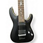 Used Schecter Guitar Research Damien 7 String Black Solid Body Electric Guitar