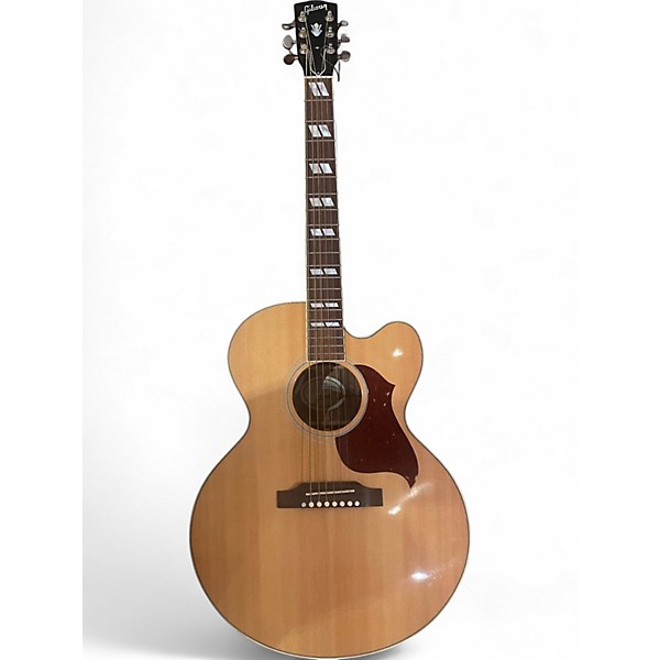 Used Gibson J185EC Natural Acoustic Electric Guitar