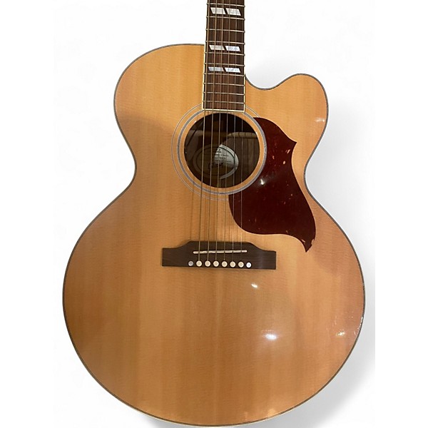 Used Gibson J185EC Natural Acoustic Electric Guitar