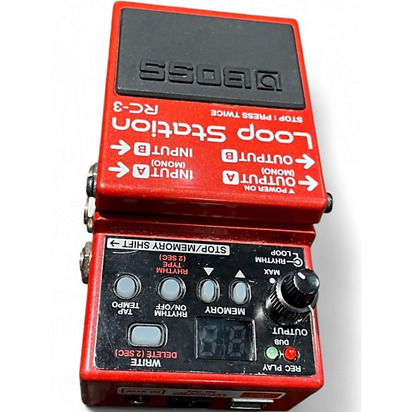 Used BOSS RC3 Loop Station Pedal