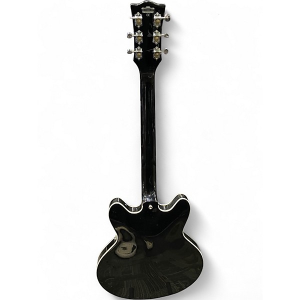 Used VOX BCS66 Bobcat Black Hollow Body Electric Guitar
