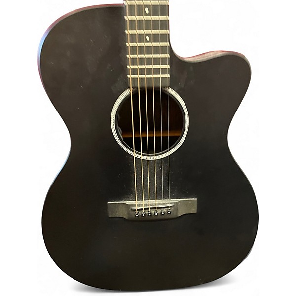 Used Martin OMCXAE Black Acoustic Electric Guitar