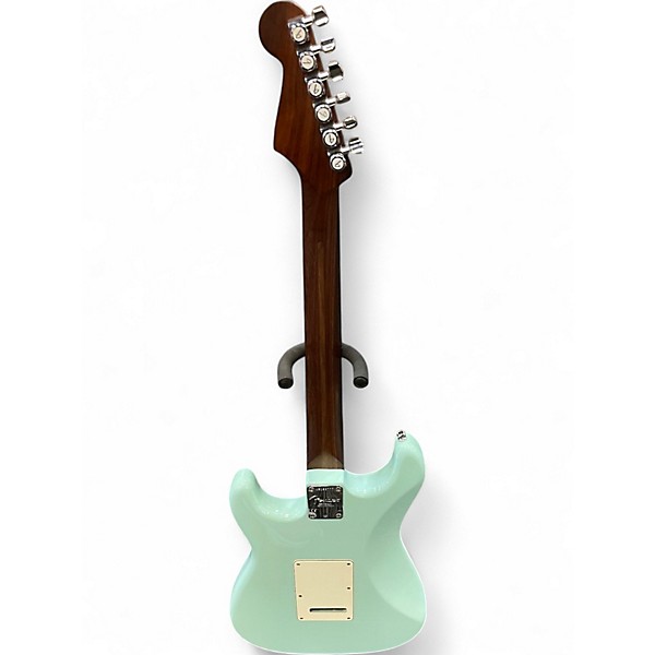 Used Fender American Professional Solid Rosewood Neck Stratocaster Daphne Blue Solid Body Electric Guitar
