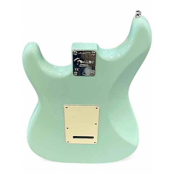 Used Fender American Professional Solid Rosewood Neck Stratocaster Daphne Blue Solid Body Electric Guitar