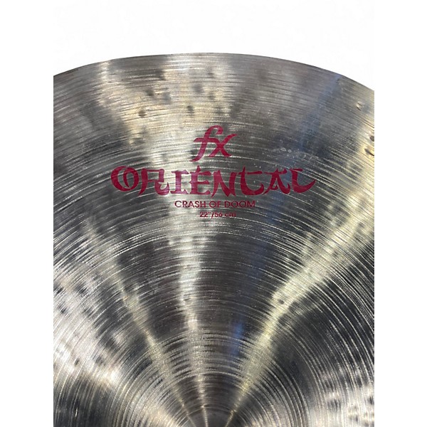 Used Zildjian 22in Oriental Crash Of Doom Cymbal